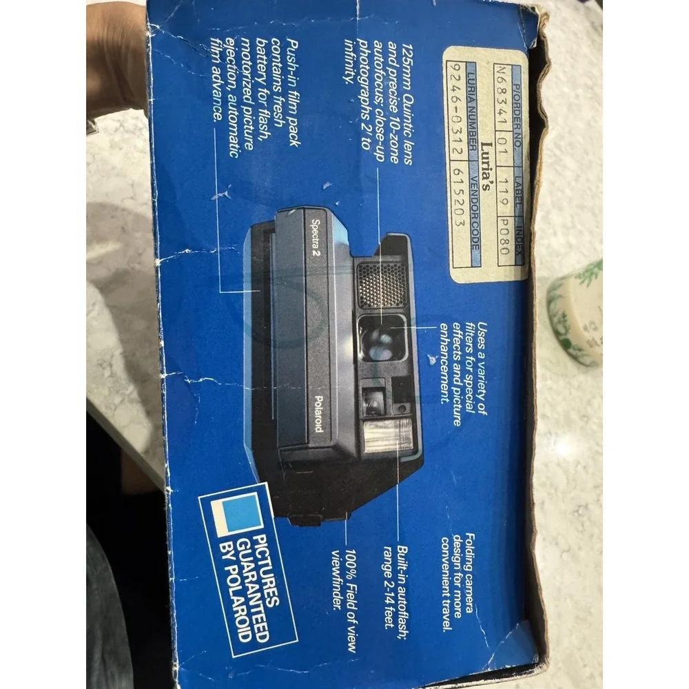 Polaroid Spectra 2 AF Camera With original Box